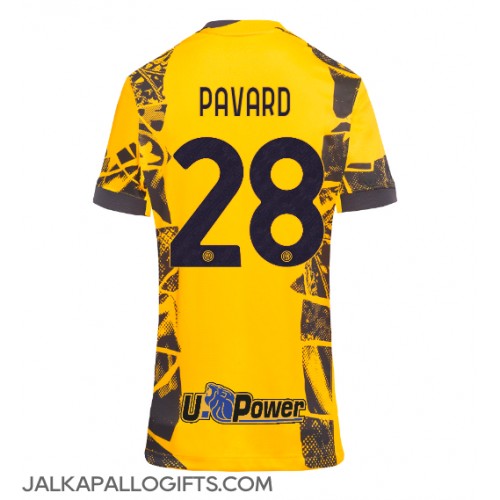 Inter Milan Benjamin Pavard #28 Kolmaspaita Naiset 2024-25 Lyhythihainen